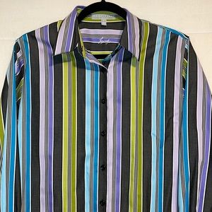 Foxcroft Wrinkle Free Button Down Women's Size 12